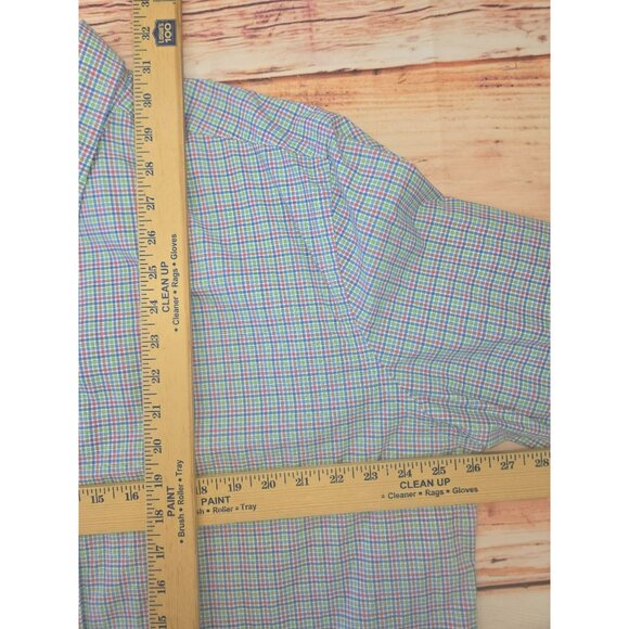 Southern Tide Mens Trim Fit Shirt XXL Cotton Stretch Plaid Button-Down - Picture 6 of 6